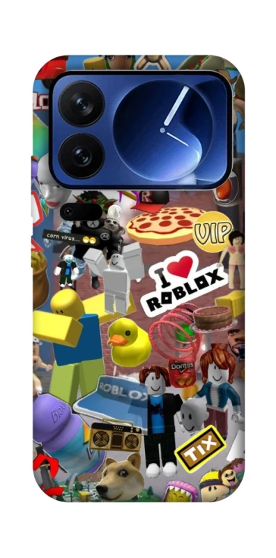 Чехол на Xiaomi 17 Pro Roblox collage ver.5 фото 1 из 1