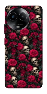 Чохол на Realme C67 4G Черепа та рози фото 1 з 1