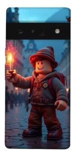 Чехол на Google Pixel 6 Pro Roblox Fire Logo Blue Flames фото 1 Чехол на Google Pixel 6 Pro Roblox Fire Logo Blue Flames фото 1 из 1