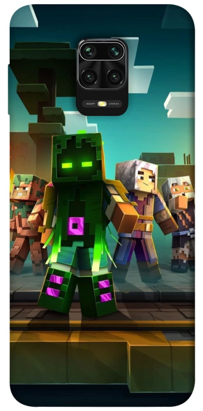 Чохол на Xiaomi Redmi Note 9s / Note 9 Pro / Note 9 Pro Max Minecraft dungeon фото 1 з 1
