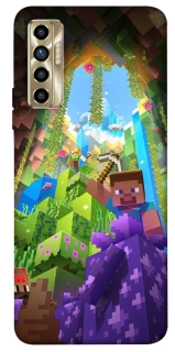 Чохол на TECNO Camon 17P Minecraft forever фото 1 з 1