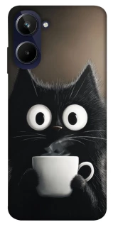 Чехол на Realme 10 4G morning cat фото 1 из 1