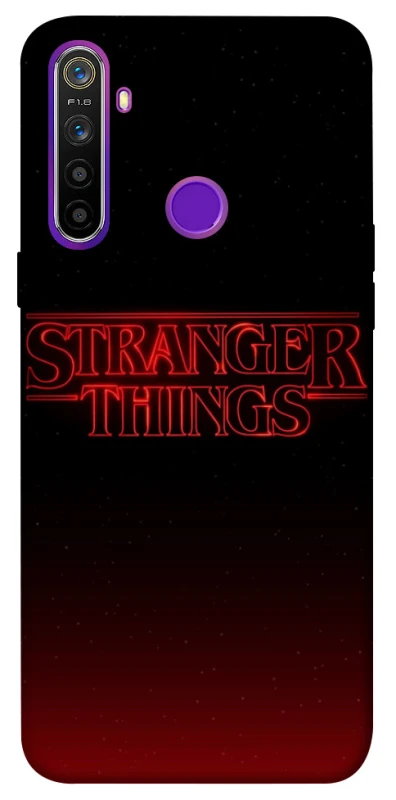 Чехол на Realme 5 Stranger Things ver.18 фото 1 из 1
