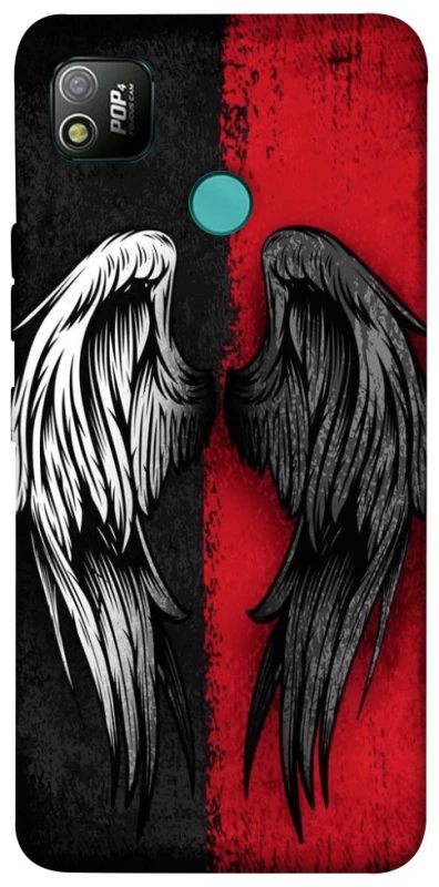 Чохол на TECNO POP 4 Angel and Devil фото 1 з 1