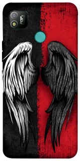 Чехол на TECNO POP 4 Angel and Devil фото 1 из 1