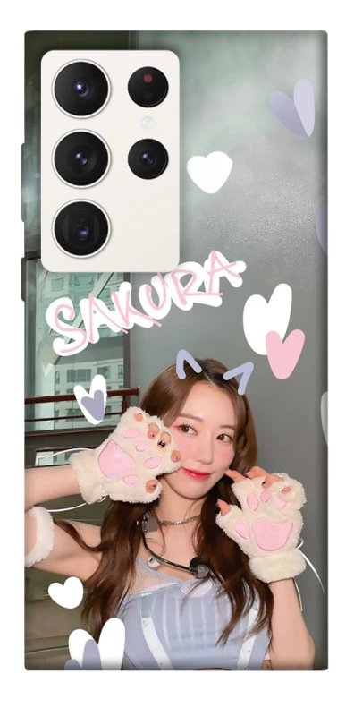 Чохол на Samsung Galaxy S23 Ultra Sakura - LE SSERAFIM фото 1 з 1