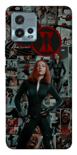Чохол на Motorola Moto G72 Black Widow фото 1 з 1