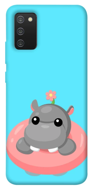 Чохол на Samsung Galaxy A02s Adopt Me Hippo Floatie фото 1 з 1
