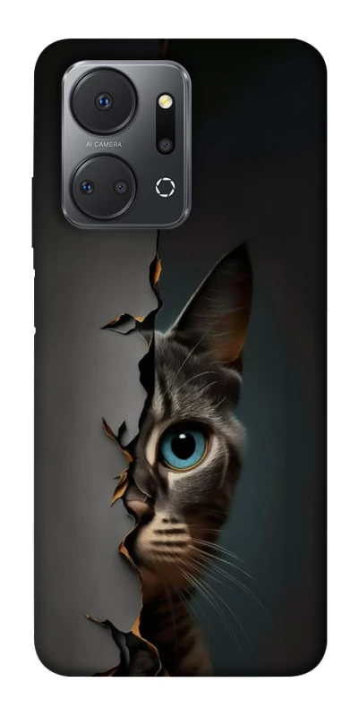 Чохол на Huawei Honor X7a Кіт-підглядач v2 фото 1 з 1