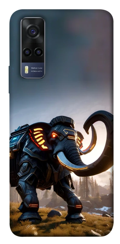 Чохол на Vivo Y53s Cyber ​​elephant фото 1 з 1