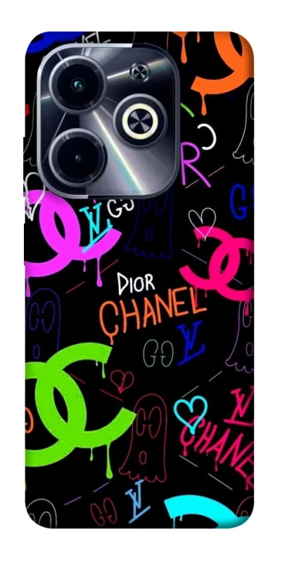 Чехол на Infinix Hot 40i Fashion collage ver.5 фото 1 из 1