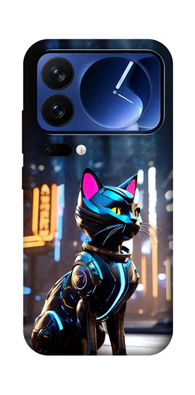 Чехол на Xiaomi 17 Pro Cyber cat фото 1 из 1