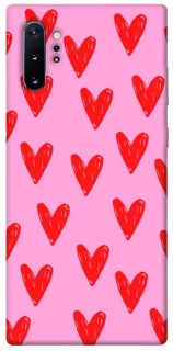 Чохол на Samsung Galaxy Note 10 Plus Red hearts 2 фото 1 з 1