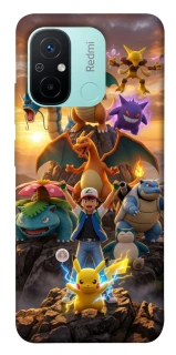 Чехол на Xiaomi Redmi 12C / Poco C55 Pokemon фото 1 из 1