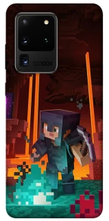 Чехол на Samsung Galaxy S20 Ultra Minecraft game adventure фото 1 из 1