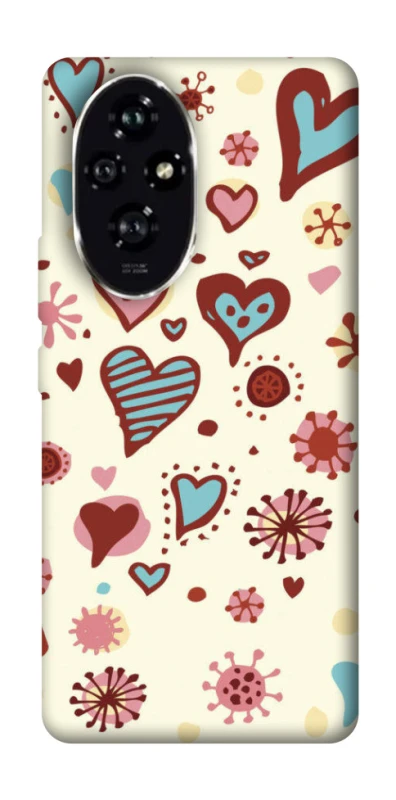Чохол на Honor 200 Pretty hearts фото 1 з 1