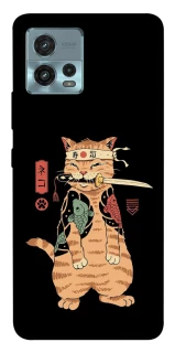Чохол на Motorola Moto G72 Кіт-самурай фото 1 з 1