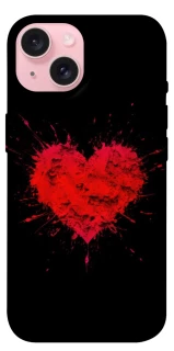 Чехол на Apple iPhone 15 (6.1") Splash heart фото 1 из 1