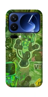 Чохол на Xiaomi Poco F7 Ultra Dandysworld tv green theme фото 1 з 1