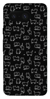 Чохол на Google Pixel 8 Black Cats фото 1 з 1
