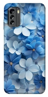 Чохол на Nokia G60 Сині квіти фото 1 з 1