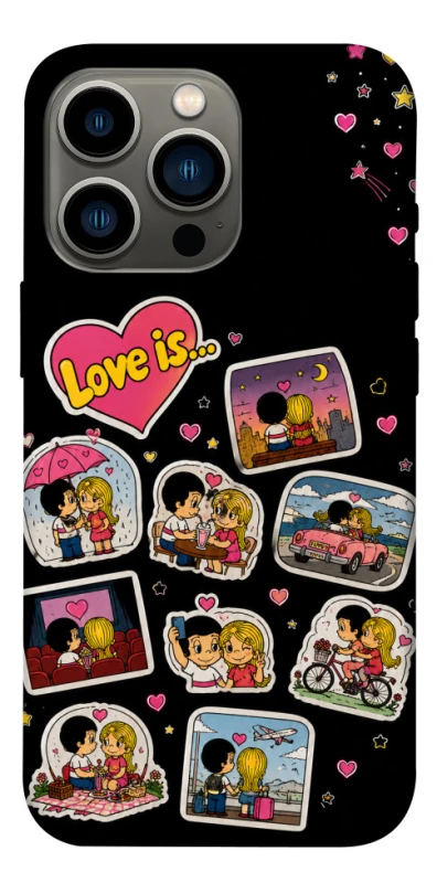 Чехол на Apple iPhone 13 Pro (6.1") Love is ver.3 фото 1 из 1