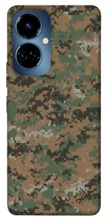 Чохол на TECNO Camon 19 Pro Camouflage v32 фото 1 з 1