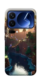 Чехол на Xiaomi Poco F7 Ultra Minecraft sunset фото 1 из 1