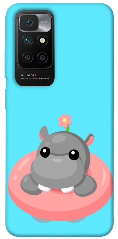 Чехол на Xiaomi Redmi 10 Adopt Me Hippo Floatie фото 1 из 1
