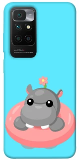 Чехол на Xiaomi Redmi 10 Adopt Me Hippo Floatie фото 1 из 1
