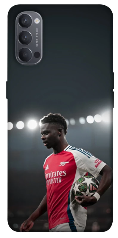 Чохол на Oppo Reno 4 FC Arsenal v5 фото 1 з 1
