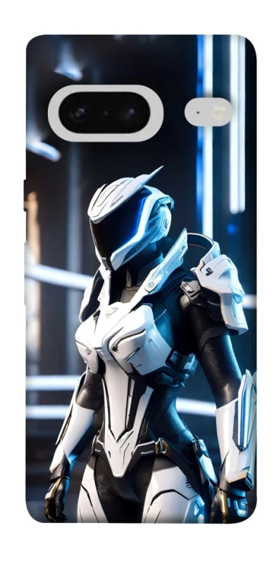 Чехол на Google Pixel 7 Cyber space girl ver.6 фото 1 из 1
