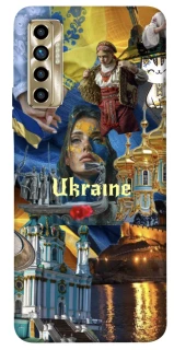 Чохол на TECNO Camon 17P Ukraine style ver.3 фото 1 з 1