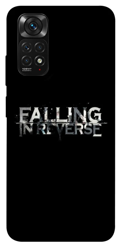 Чехол на Xiaomi Redmi Note 11 (Global) / Note 11S Falling In Reverse logo фото 1 Чехол на Xiaomi Redmi Note 11 (Global) / Note 11S Falling In Reverse logo фото 1 из 1