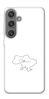 Чохол на Samsung Galaxy S24 Ukraine map фото 1 з 1