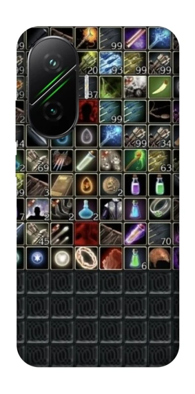 Чохол на Xiaomi Poco F7 Inventory menu ver.2 фото 1 з 1