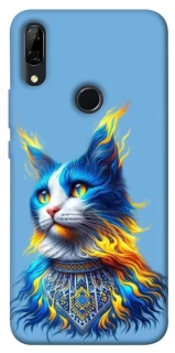 Чохол на Huawei P Smart Z Кіт патріот фото 1 з 1