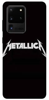 Чехол на Samsung Galaxy S20 Ultra Metallica logo фото 1 Чехол на Samsung Galaxy S20 Ultra Metallica logo фото 1 из 1