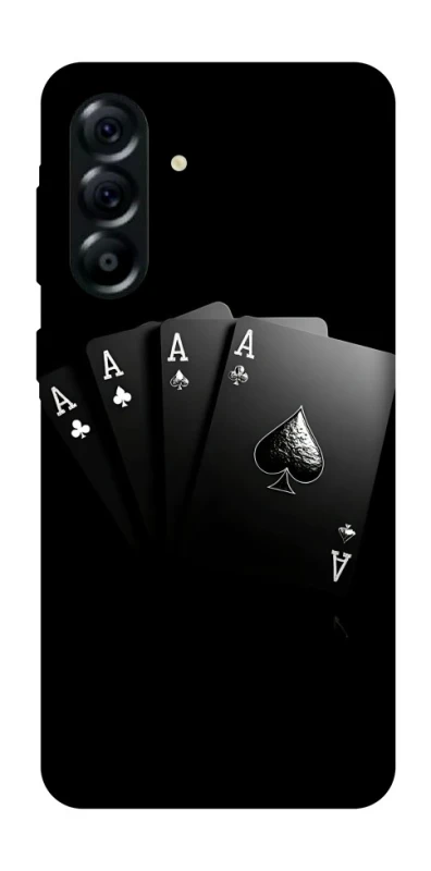 Чохол на Samsung Galaxy A57 5G Black Cards фото 1 з 1