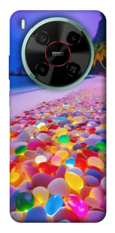 Чохол на ZTE Nubia V70 Max Каміння світиться на березі фото 1 з 1