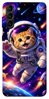 Чехол на Samsung Galaxy S21+ Space Cat фото 1 из 1