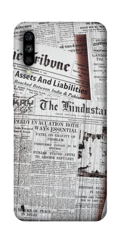 Чохол на ZTE Blade A7s (2019) Газети фото 1 з 1