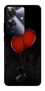Чехол на Realme Note 60 Reds Balloons фото 1 из 1