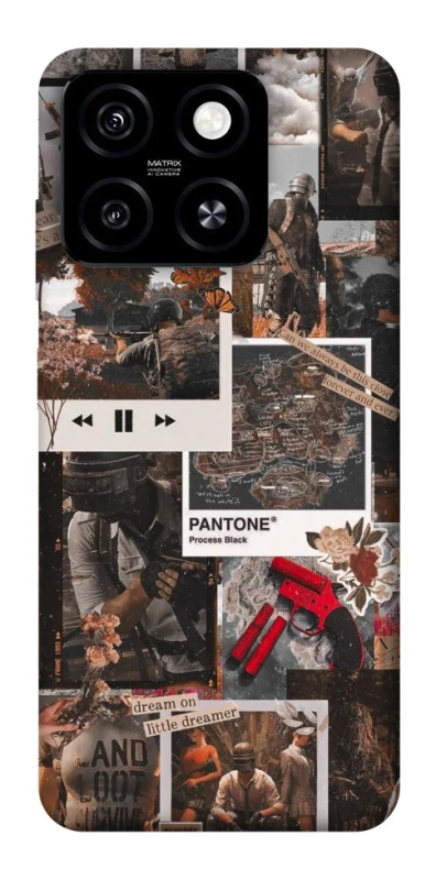 Чохол на ZTE Blade A55 4G PUBG Collage фото 1 з 1