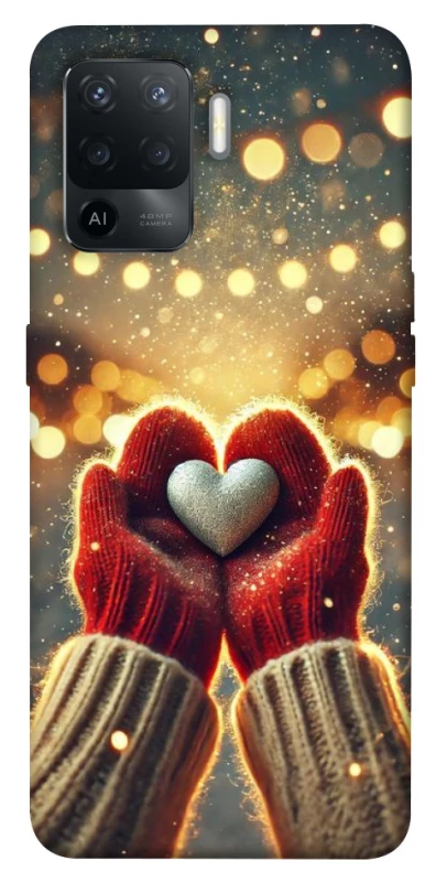 Чохол на Oppo Reno 5 Lite Heart in hand фото 1 з 1