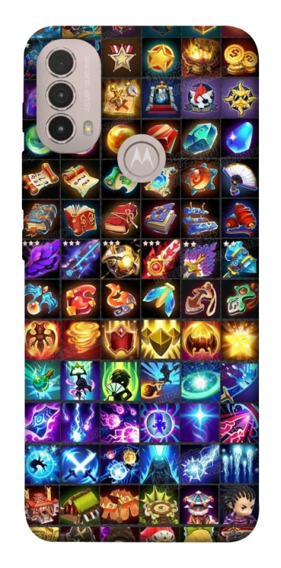 Чохол на Motorola Moto E40 Abilities menu ver.2 фото 1 з 1