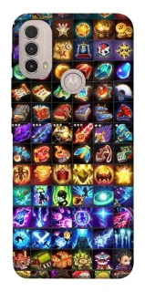 Чехол на Motorola Moto E40 Abilities menu ver.2 фото 1 из 1