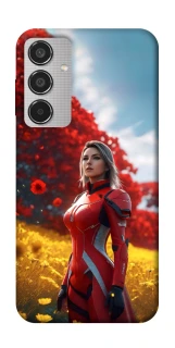 Чохол на Samsung Galaxy M35 Cyber space girl ver.5 фото 1 з 1