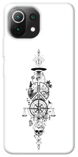 Чохол на Xiaomi Mi 11 Lite Tattoo ver.7 фото 1 з 1