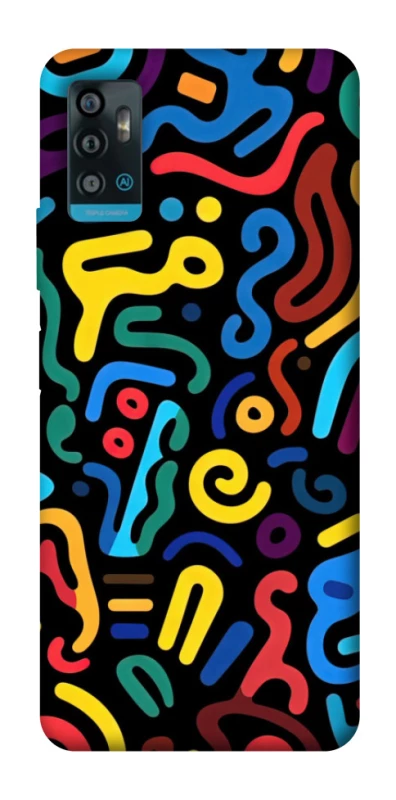 Чехол на ZTE Blade A71 abstraction фото 1 из 1